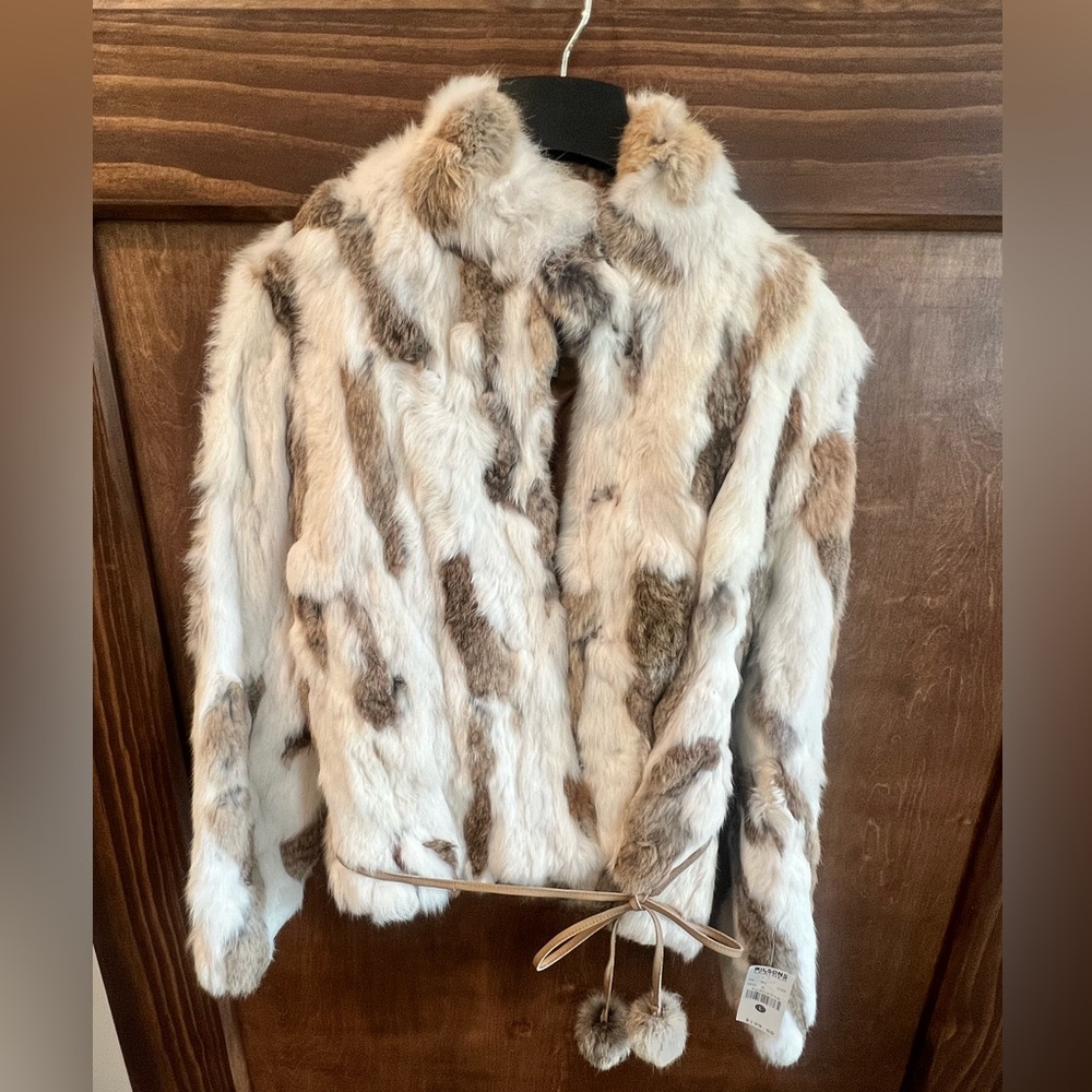 Wilsons Leather 100% Genuine Fur Coat.